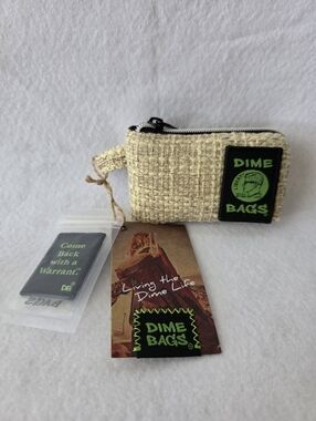 5 Inch Dime Bags Tan Padded Pouch